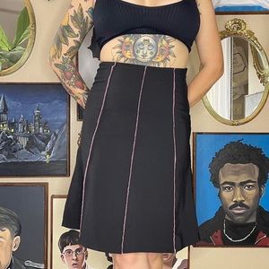 90s skirt w/ funky pink lining